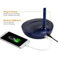 thumbnail image 5 of Bostitch Konnect Gooseneck Led Desk Lamp, Blue, 5 of 9