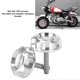 thumbnail image 5 of 2pcs Motorcycle Handlebar CNC Screw Plug Aluminium Alloy Fit for Honda Z50J MONKEY DAX CT70 Z50R 50Silver, 5 of 5