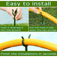 thumbnail image 4 of Garden Hose Guide Stakes Set of 20 - Heavy Duty 3/4” Hose Holder Spike for Lawn & Plant Saver, Yard Soaker Support, Durable Kink-Free Watering (Fit 3/4”Hoses), 4 of 8