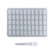 thumbnail image 2 of Molde para Fondant, fabricante de cubitos de hielo de Chocolate, herramienta antiadherente para hacer pasteles, molde de silicona para hornear Herramientas y accesorios para hornear transparente Inteprter HA001621-10, 2 of 6