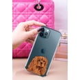 thumbnail image 3 of WIRESTER Transparent Soft Gel TPU Clear Case Slim Protective Cover for Apple iPhone 12 Pro Max 6.7" 2020, Ruby Cavalier King Charles Spaniel Dog, 3 of 3