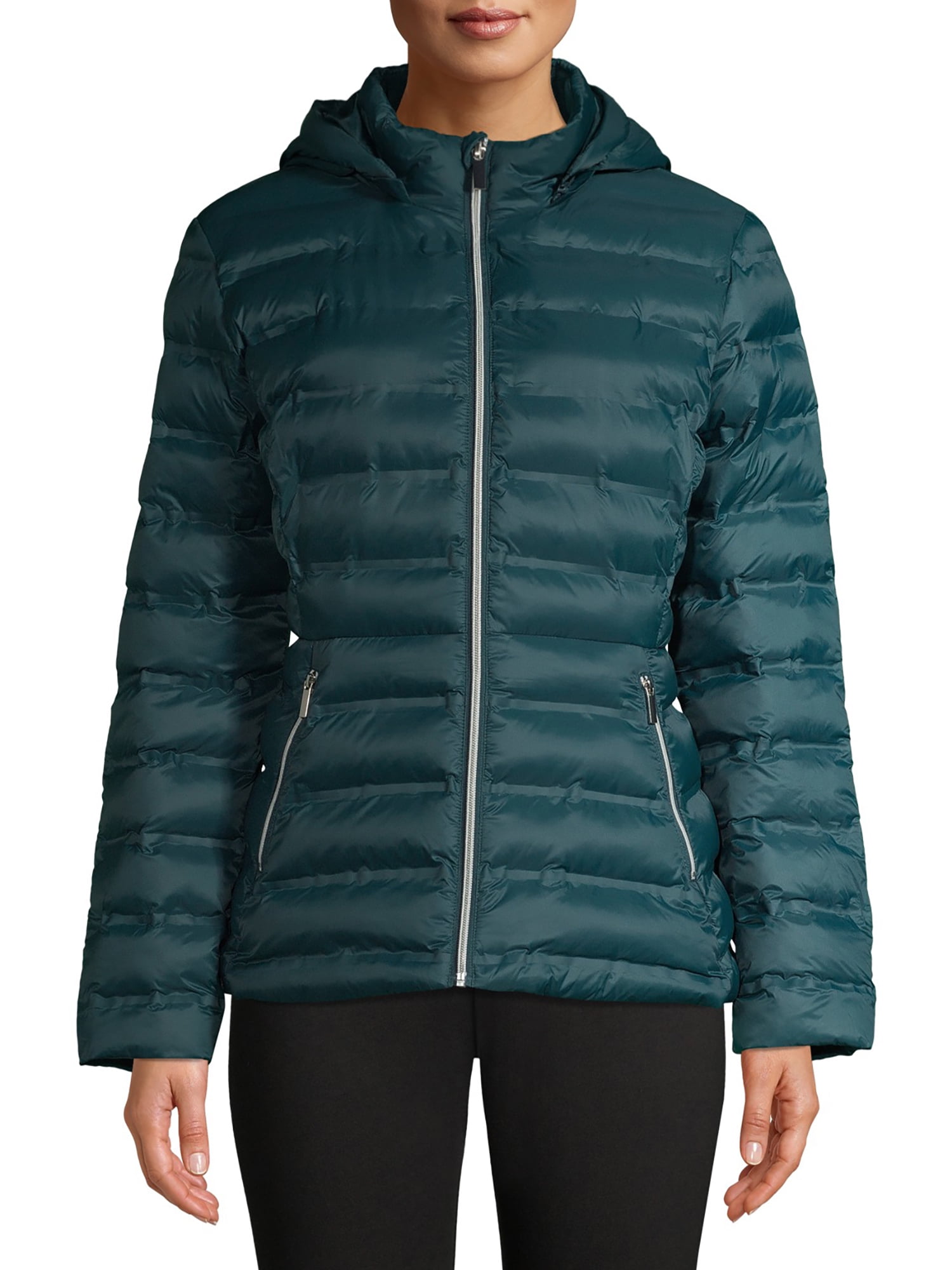 time and tru packable puffer jacket