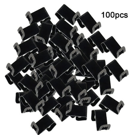 

50/100Pcs Photo Frame Back Panel S-Shaped Wall Clip Fixed Hook No Trace