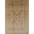 thumbnail image 1 of Ahgly Company Machine Washable Indoor Rectangle Industrial Modern Light Brown Area Rugs, 5' x 8', 1 of 7