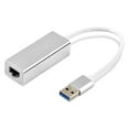 thumbnail image 2 of USB 3.0 Gigabit Ethernet LAN Network Adapter for Windows, Mac, Linux - Silver Aluminum, 2 of 2