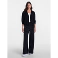 thumbnail image 3 of Athletic Works Women's and Women's French Terry Cardigan with Long Sleeves, Sizes XS-4X, 3 of 6