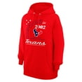 thumbnail image 2 of Unisex Starter  Red Houston Texans Arch Team Fleece Pullover Hoodie, 2 of 3