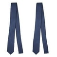 thumbnail image 3 of US 1-2 Pack Men Boy Black Skinny Slim Retro Tie Narrow 2" Thin Necktie M-Colors, 3 of 10