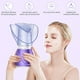 thumbnail image 2 of Vaporizador facial, rociador de niebla humectante para la piel, poros faciales, limpiador profundo, vapor térmico, enchufe de EE. UU., Morado, 110 V sidaley CE1757-01B, 2 of 6