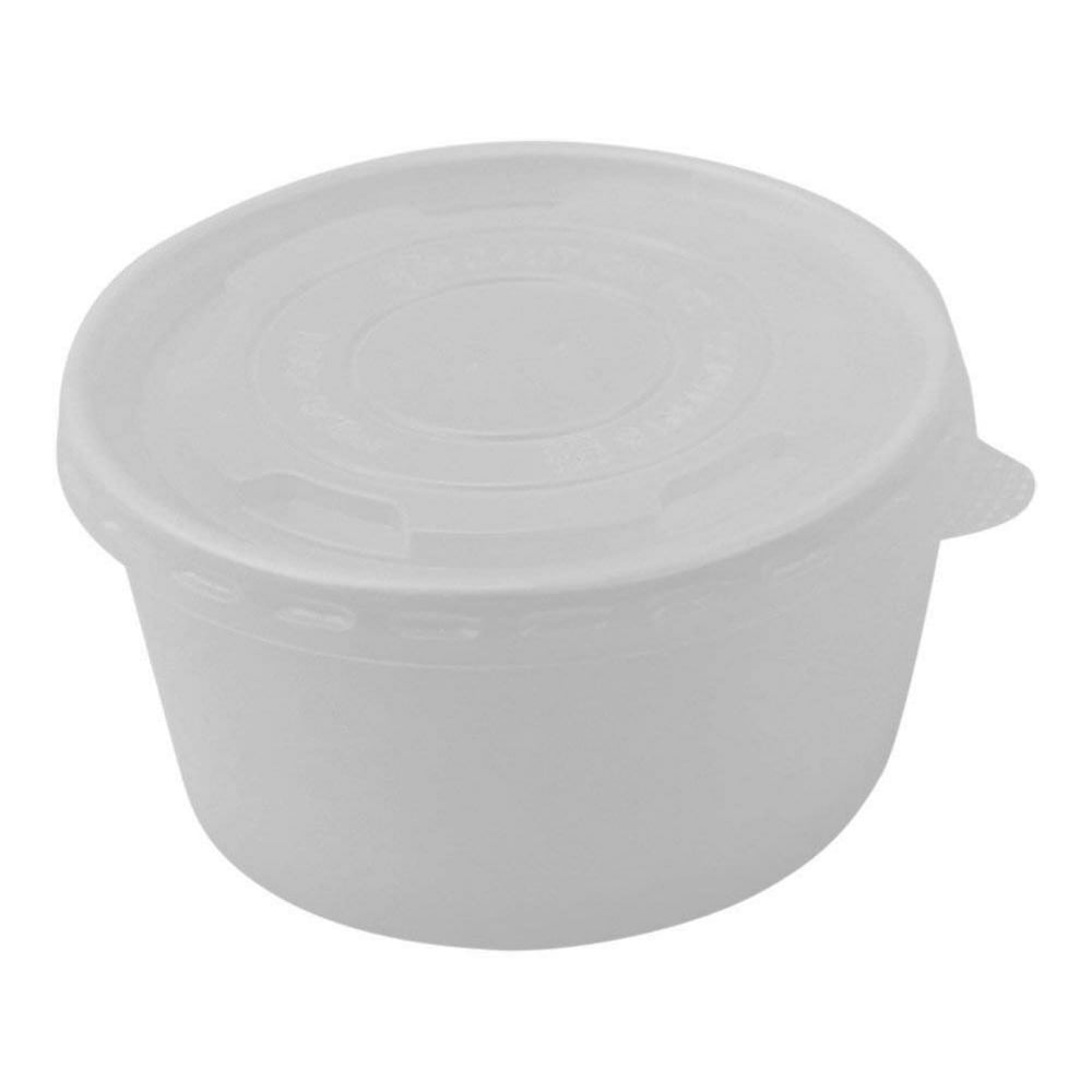 100 Count Deli Containers Durable Food Storage Containers with Lids