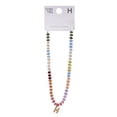 thumbnail image 2 of Time and Tru Goldtone Multicolored Bead Initial "H" Necklace, 2 of 6