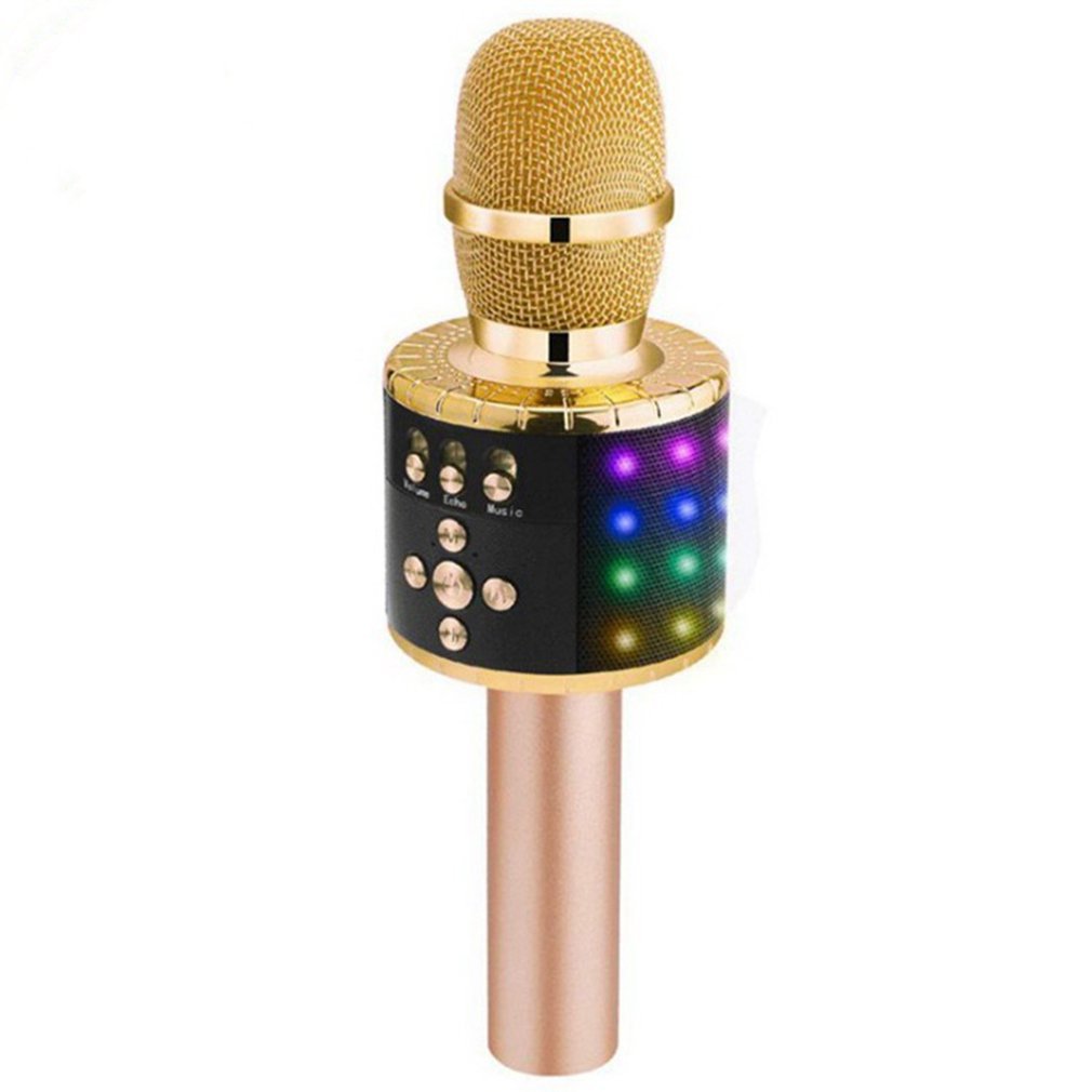 TIANYING Wireless Microphone Mobile Phone Fm Lights D18 Microphone