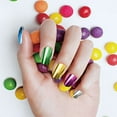 thumbnail image 3 of Graflsoa Metallic Nail Mirror Powder - Titanium Green Reflective Dust for Stunning Nail Art Designs, 3 of 5
