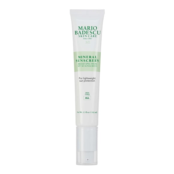 Protector solar Mario Badescu Mineral SPF 30 45 ml para todo tipo de piel