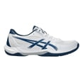 thumbnail image 2 of Tenis Asics Hombre Caballero Gel Rocket 12 Blanco Azul Voleibol blanco 8.5 MX, 2 of 9