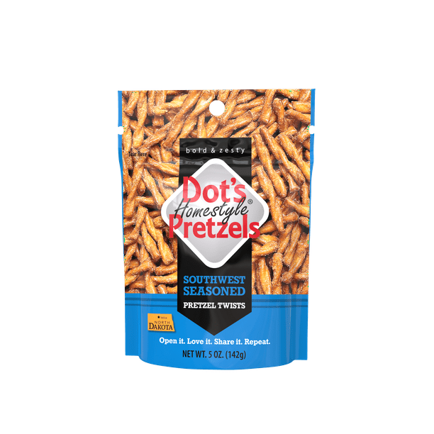 Dot's Homestyle Pretzels Southwest Seasoned Pretzel Twists, 5 oz