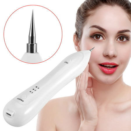 Tbest Portable USB Mole Freckle Removal Pen Three Levels Adjustable Spot Tattoo Remover Device, Spot Removal Pen, Spot Removal