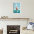 thumbnail image 3 of Stupell Industries Red Sailboat on Sea Transportation Painting Unframed Art Print Wall Art, 13 x 19, 3 of 7