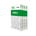 thumbnail image 4 of 16x25x2 MERV 8 Pleated AC Furnace Air Filters. 4 Pack, 4 of 7