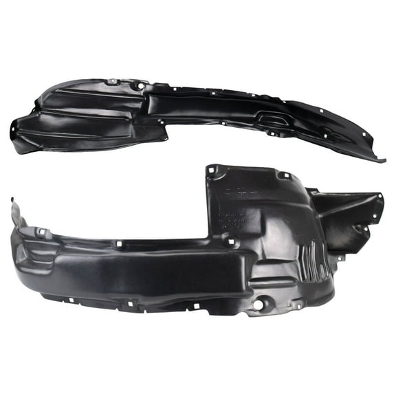 TRQ Front Inner Fender Liner Set Fits Select 2003-2005 Toyota 4Runner TO1250109 TO1251109