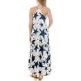 thumbnail image 6 of Nicole Miller Women's Maxi Slip Dress With Built In Bra, Sizes S-XL, 6 of 6