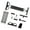 Black, variant on MOMOJIA Nonslip Exercise Resistance Band Portables Training Equipment for Muscle Toning