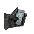 thumbnail image 3 of Karla Hanson Women's Deluxe Leather Touch Screen Gloves - Black - M, 3 of 4