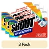 (3 pack) Shout Color Catcher, Laundry Dye-Trapping Sheets, 24 Sheets