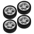 thumbnail image 4 of Miangastore 4pcs Toy Racing Car Wheel Toy Car Wheel Rc Car Accessories Children Cognitive Models, 4 of 9