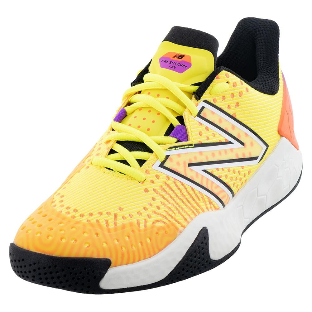 New Balance Women`s Fresh Foam X Lav v2 Width Tennis Shoes Cosmic Pineapple and Rose ( 7.5 ) - Walmart.com