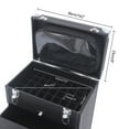thumbnail image 4 of Multi-Layer Cosmetic Case Nail Tattoo Rolling Multi-function Trolley Suitcase, 4 of 10