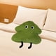 thumbnail image 1 of Cojín navideño, decoración navideña, regalo suave de año Nuevo, cojín novedoso para la espalda, juguete de peluche para dormitorio, sala de estar, Verde, 1 of 8