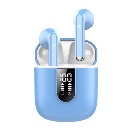 AquaSound Wireless Earbuds 2024 with Bluetooth 5.3 and HD Mic