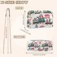 thumbnail image 4 of FORMRS Women Crossbody Purse with Chain Strap Vegan Leather Shoulder Handbag, Christmas Train, 4 of 7