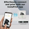 thumbnail image 4 of Core Innovations CTP500 Wireless Mini Portable Inkless Thermal Printer & Label Maker + Paper, Android & iOS (White), 4 of 13