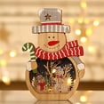thumbnail image 3 of Decoración De Iluminación De Navidad Led Adorno Colorido De Navidad De Madera Luz De Hadas De Navidad Luminosa Para Fiesta De Dormitorio De Navidad sonducket HA027474-01, 3 of 6