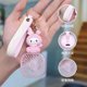 thumbnail image 2 of LLavero de moda Sanrio, colgante de ventilador Kuromi, llavero eléctrico pequeño, llavero de coche Cinnamoroll, muñecas, bolsa de juguetes, colgante de mochila, 2 of 3