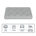thumbnail image 5 of Loosh Home  12" Canvas Futon Mattress Grey Twin, 5 of 5