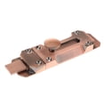 thumbnail image 4 of Pestillo de puerta corrediza de aleación de zinc con cerradura de bola y pestillo protector Cobre rojo 5 pulgadas, 4 of 5