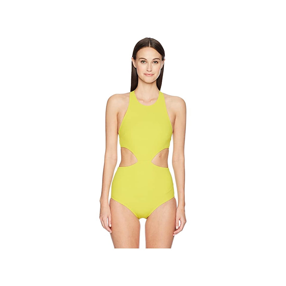 women's green one piece swimsuit