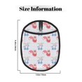 thumbnail image 3 of Pofeuu Red Squirrel And Blue Rabbit Print Silicone Pot Mat Mitten With Hanging Loop Heat Resistant Oven Mitts Non-Slip Bbq Baking Smoking Potholders, 3 of 7