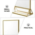 thumbnail image 4 of Shisuyan Picture Stands For Display Golden Indoor Use 2Pcs 8.3X5X2.2In, 4 of 8