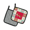 thumbnail image 2 of Carolines Treasures CK5297PTHD Weasel Love Pair of Pot Holders, 7.5HX7.5W, multicolor, 2 of 4
