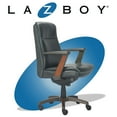 thumbnail image 2 of La-Z-Boy Dawson Executive Office Chair Black, 2 of 9