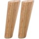 thumbnail image 2 of 4pcs Wooden Furniture Feet Tapered Sofa Legs Solid Wood Furniture Legs 7inch, 2 of 5