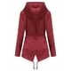 thumbnail image 5 of Abrigos de Invierno Para Mujer Chaqueta de Lluvia Sólida Chaquetas Al Aire Libre Impermeable Con Capucha Impermeable A Prueba de Viento Odeerbi  ODB173206, 5 of 9