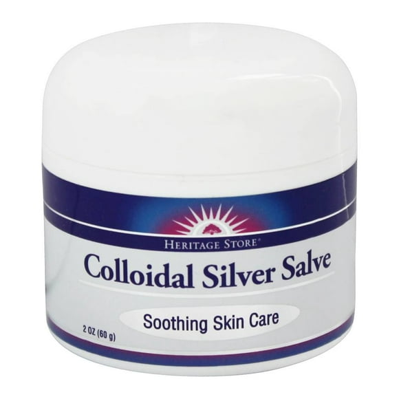 Heritage Store - Colloidal Silver Salve - 2 oz.