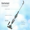 thumbnail image 4 of Ionvac ZipVac Corded Stick Vacuum, Multi-Surface 3-in-1 Upright/Handheld Vacuum Cleaner, Model #8842, 4 of 14
