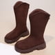 thumbnail image 5 of Zapatos De Ante Para Niños Botas altas de invierno para niñas, estilo casual, hasta la rodilla, para Rkxzt, 5 of 9