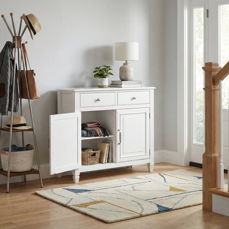 Simpli Home Connaught 40 inch Wide Solid Wood Traditional Entryway